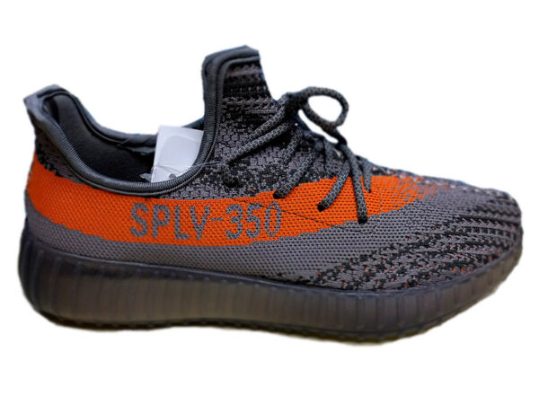 Adidas Yeezy Boost 350 SPLY серые с оранжевым (35-45)