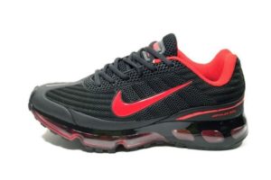 Nike Air Max 360 черные с красным (40-45)