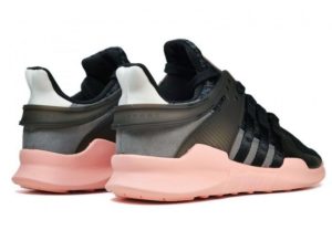 Adidas Equipment Support "ADV" черные с розовым (35-39)