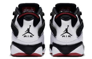 Air Jordan 6 Rings белые с черным (40-44)