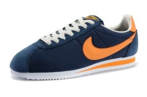 Nike Cortez синие-белые-оранжевые  (39-43)