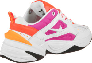 Nike m2k tekno белые-оранжевые-фиолетовые (35-39)